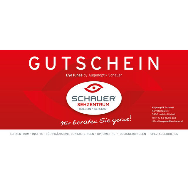 Gute Idee! Gutscheine schenken – von Augenoptik Schauer!